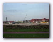 The main road into the development is now open - and I can see my house from here!