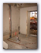 The main entry + toilet